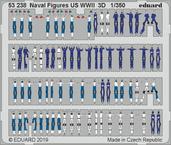 Naval Figures US WWII 3D 1/350 