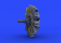 SSW D.III motor 1/48 