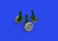 J-35 Draken wheels Type 2 1/48 