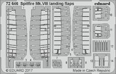 Spitfire Mk.VIII landing flaps 1/72 