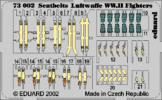Seatbelts Luftwaffe WWII Fighters 1/72 