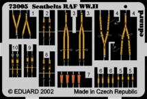 Seatbelts RAF WWII 1/72 