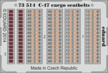 C-47 cargo seatbelts 1/72 