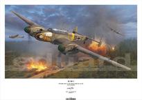 Плакат - Bf 110F-2 