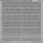 WWII German doors and windows 1/350 
