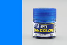 Mr.Color - transparentní modrá 