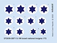 S-199 Israeli national insignia 1/72 