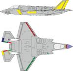 F-35B RAM panely 1/48 