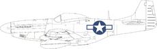 P-51D national insignia 1/48 