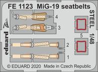 MiG-19 seatbelts STEEL 1/48 