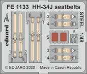 HH-34J seatbelts STEEL 1/48 