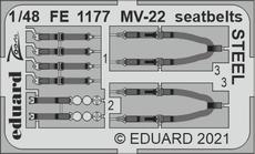 MV-22 seatbelts STEEL 1/48 