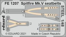 Spitfire Mk.V upínací pásy OCEL 1/48 