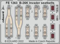 B-26K Invader seatbelts STEEL 1/48 