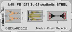 Su-25 seatbelts STEEL 1/48 