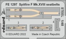 Spitfire F Mk.XVIII upínací pásy OCEL 1/48 