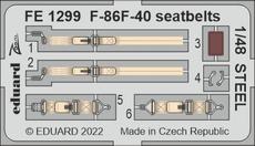 F-86F-40 seatbelts STEEL 1/48 