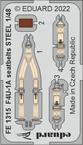 F4U-1A seatbelts STEEL 1/48 