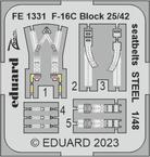 F-16C Block 25/42 seatbelts STEEL 1/48 