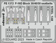 F-16D Block 30/40/50 seatbelts STEEL 1/48 