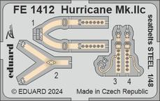 Hurricane Mk.IIc upínací pásy OCEL 1/48 