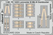 Lancaster B Mk.III Dambuster upínací pásy OCEL 1/48 