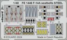 F-14A seatbelts STEEL 1/48 