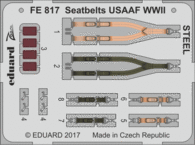 Seatbelts USAAF WWII STEEL 1/48 