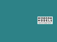 Mission Models Paint - Aotake Blue Green Clear Coat (Over Faded Alum) 30ml 
