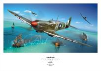 Plakát - Spitfire Mk.VIII 