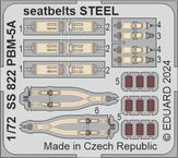 PBM-5A seatbelts STEEL 1/72 