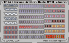 German Artillery Ranks WWII 1/35 