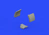 Fw 190A exhaust stacks 1/48 - 1/3