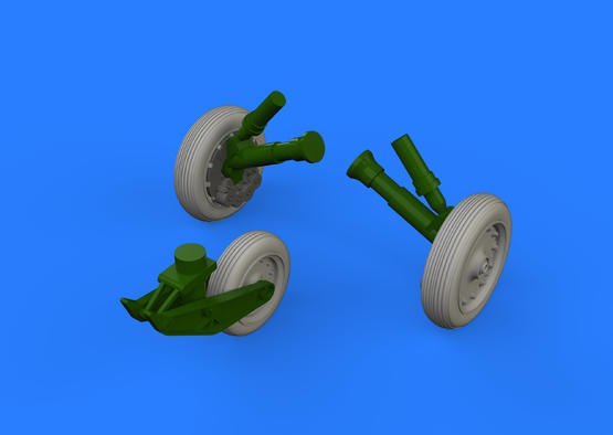 F-8 Crusader wheels 1/48  - 1