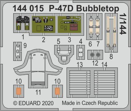 P-47D Bubbletop 1/144 