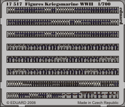 Figures Kriegsmarine WWII 1/700 