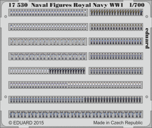 Naval Figures Royal Navy 1/700 