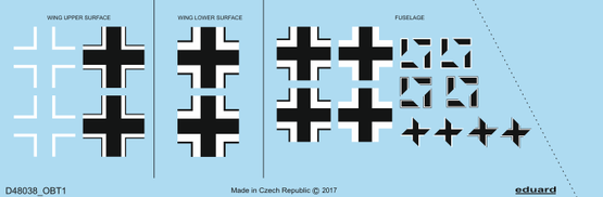 Fw 190A-4 national insignia 1/48 