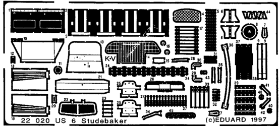 US 6 Studebaker 1/72  - 1