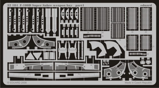 F-100D weapon bay 1/32  - 1