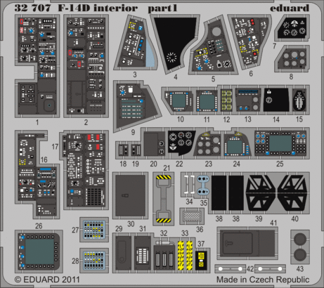 F-14D interior S.A. 1/32  - 1