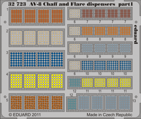 AV-8 Chaff and Flare dispensers 1/32  - 1
