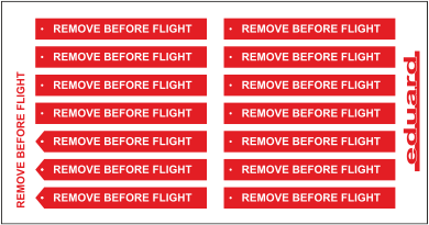 Remove Before Flight FABRIC 1/32  - 1
