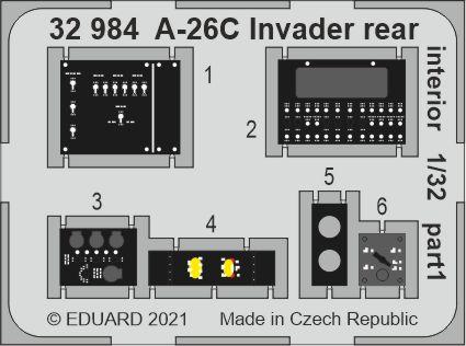 A-26C Invader rear interior 1/32  - 1