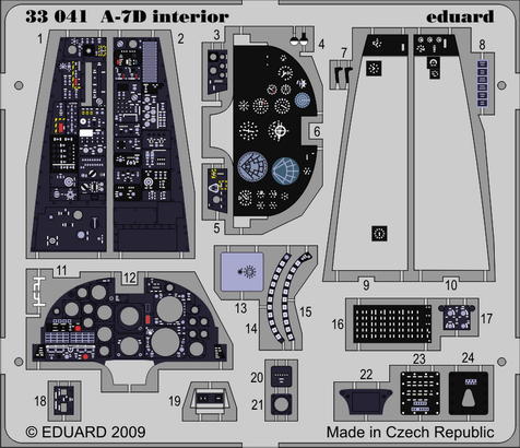 A-7D interior S.A. 1/32 