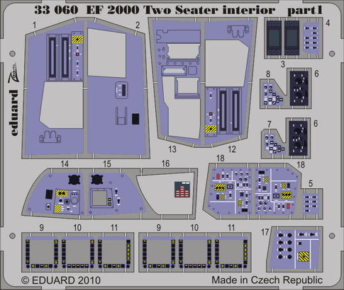 EF 2000 Two-seater interior S.A. 1/32  - 1