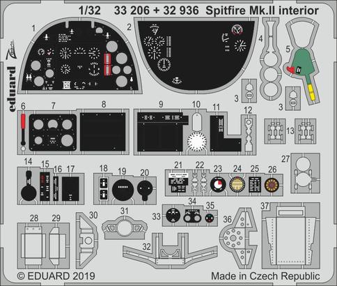 Spitfire Mk.II interior 1/32  - 1