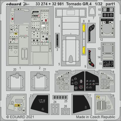 Tornado GR.4 interior 1/32  - 1