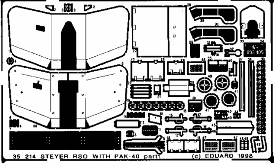 RSO mit Pak-40 1/35  - 1
