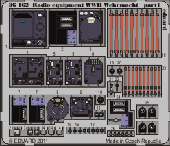 Radio equipment WWII Wehrmacht 1/35  - 1